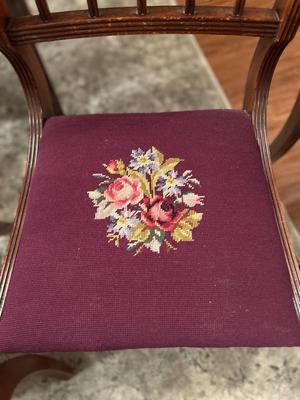 1940-50’s DROP LEAF TABLE AND CHAIRS