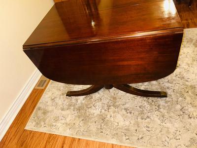 1940-50’s DROP LEAF TABLE AND CHAIRS
