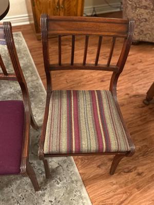 1940-50’s DROP LEAF TABLE AND CHAIRS