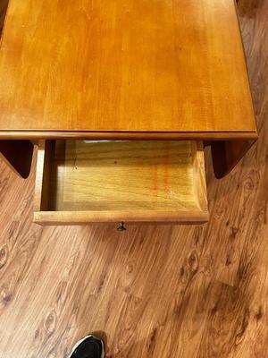 VINTAGE DROP LEAF TEA CART