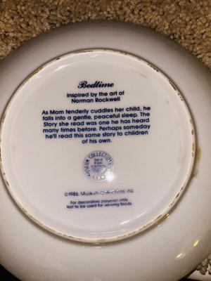 HUMMEL COLLECTIBLE PLATES AND NORMAN ROCKWELL COLLECTIBLE PLATES