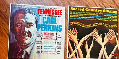 VINYL ALBUMS WITH ARTISTS CONWAY TWITTY, RAY PRICE, GLEN CAMPBELL, MARTY ROBINS AND MORE
