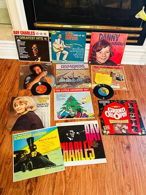 RAY CHARLES, DANNY BONADUCE, THE OSMANDS AND MORE ON VINYL ALBUMS