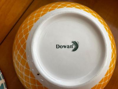 3 COLORFUL NOWAN MIXING/SERVING BOWLS