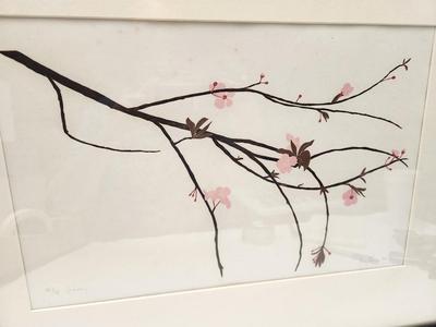 Lot #31 Color Lithograph "Cherry" by Listed Artist Henry Evan - numbered 40/98 Pencil Signed