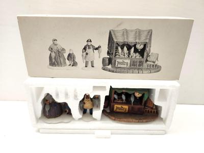 Lot #34 Dept 56 Vill Acessory - Heritage Village Poultry Market