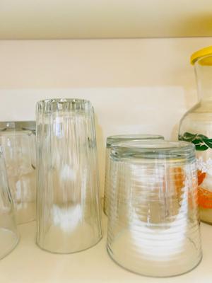 A VARIETY OF DRINKING VESSEL’S WITH PITCHERS