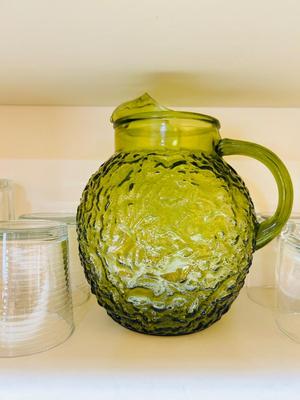 A VARIETY OF DRINKING VESSEL’S WITH PITCHERS