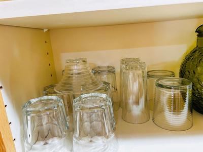 A VARIETY OF DRINKING VESSEL’S WITH PITCHERS