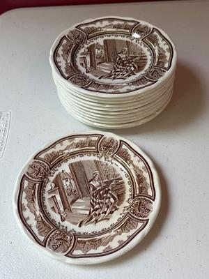 Sale Photo Thumbnail #355: 12 plates 6 in
