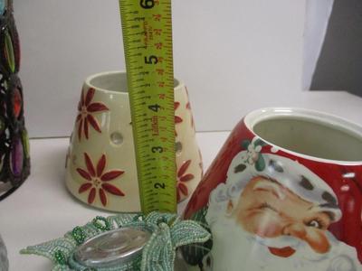 Assortment Of Candles & Candle Holders Decor