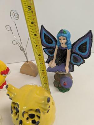 Home Decor Pottery Ceramic & Wood Figures
