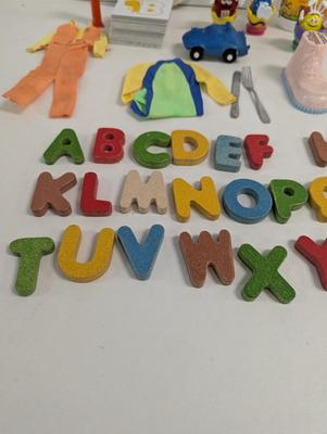 Children Toys & Doll Clothes Letters With Cards