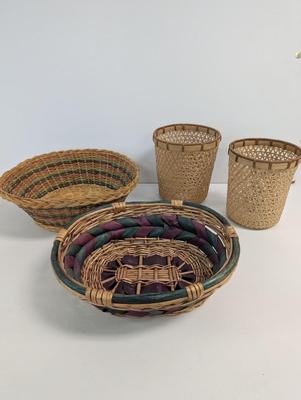 Woven Baskets & Plant Holders