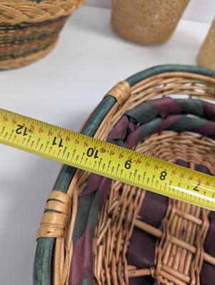 Woven Baskets & Plant Holders