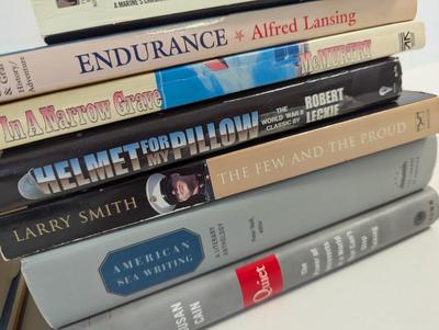 Assortment Of Books Various Authors Some Military Books