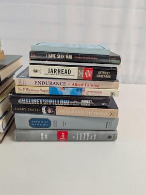Assortment Of Books Various Authors Some Military Books