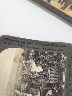 Vintage Stereoscope Picture Slides