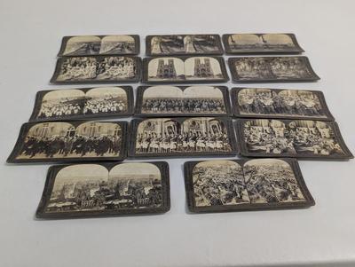 Vintage Stereoscope Picture Slides