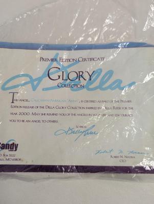 2000 Della Reese Glory Collection Anna American Angel Doll New With Certificate