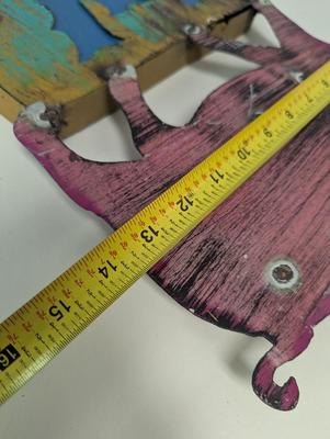 Metalwork Pig Welcome Sign