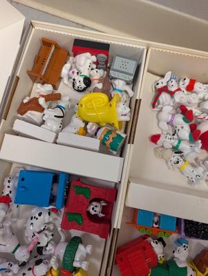 2000 102 Dalmatians McDonalds Happy Meal Wind Up Toys Complete