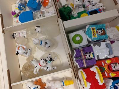 2000 102 Dalmatians McDonalds Happy Meal Wind Up Toys Complete