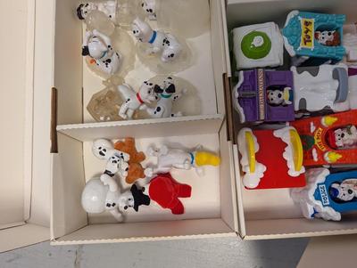 2000 102 Dalmatians McDonalds Happy Meal Wind Up Toys Complete