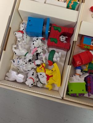 2000 102 Dalmatians McDonalds Happy Meal Wind Up Toys Complete