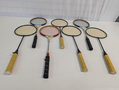 Badminton Rackets A Few Johnny Walker Mercury