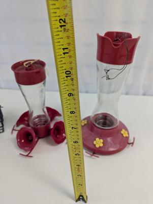 Bird Feeders 1 IS A Glass Hummingbird Feeder