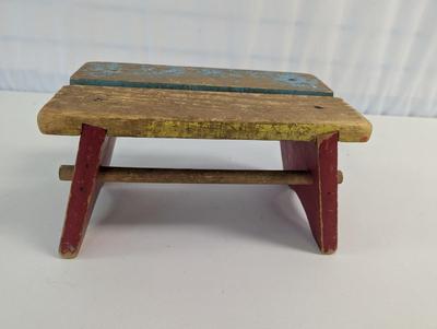 Vintage Wooden Child's Bench