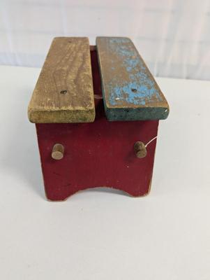 Vintage Wooden Child's Bench
