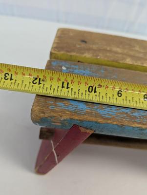 Vintage Wooden Child's Bench