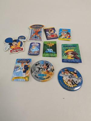 Disney Magnets & Pins Lot C