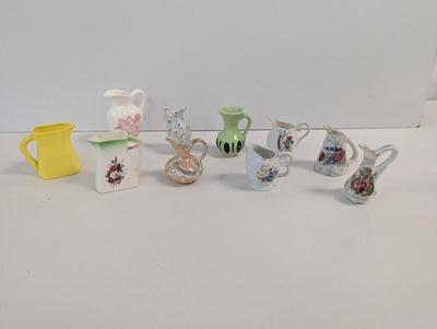Vintage Porcelain/Ceramic Miniature Pitchers