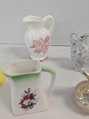 Vintage Porcelain/Ceramic Miniature Pitchers
