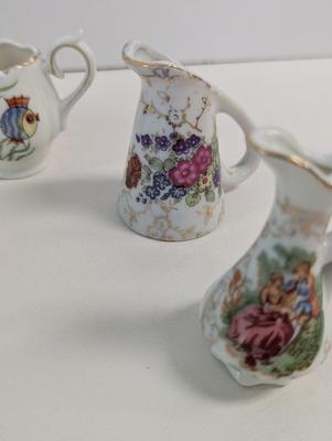 Vintage Porcelain/Ceramic Miniature Pitchers