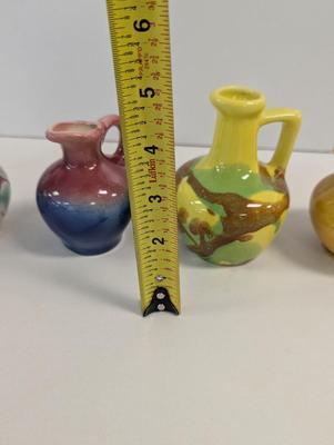 Vintage Studio Pottery/Porcelain Miniature Pitchers
