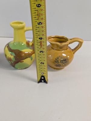 Vintage Studio Pottery/Porcelain Miniature Pitchers