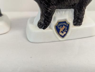 Vintage Virginia Black Bear & Brown Bear Salt & Pepper Shakers