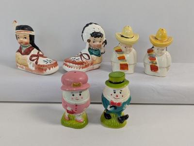 Vintage Salt & Pepper Shakers