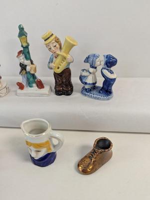 Vintage Porcelain/Brass/Ceramic Pitchers Figurines