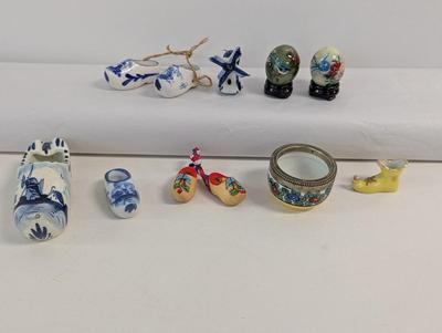 Vintage Knick Knack Decor Delft Limoges