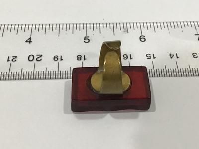 Chunky costume statement ring