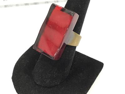 Chunky costume statement ring