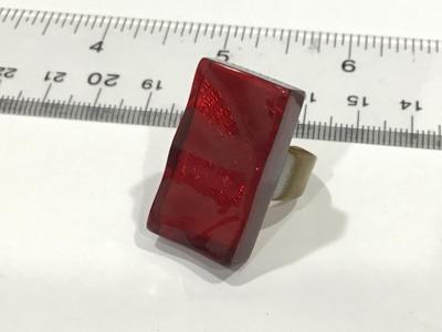 Chunky costume statement ring