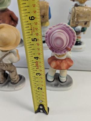 Porcelain Farm Kids Boys & Girls Figurines