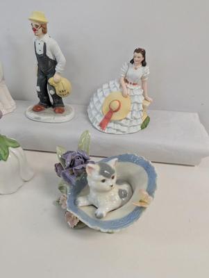 Vintage Porcelain Ceramic Figurines