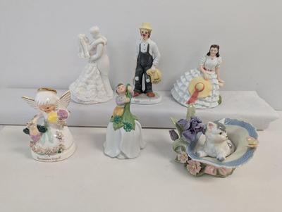 Vintage Porcelain Ceramic Figurines